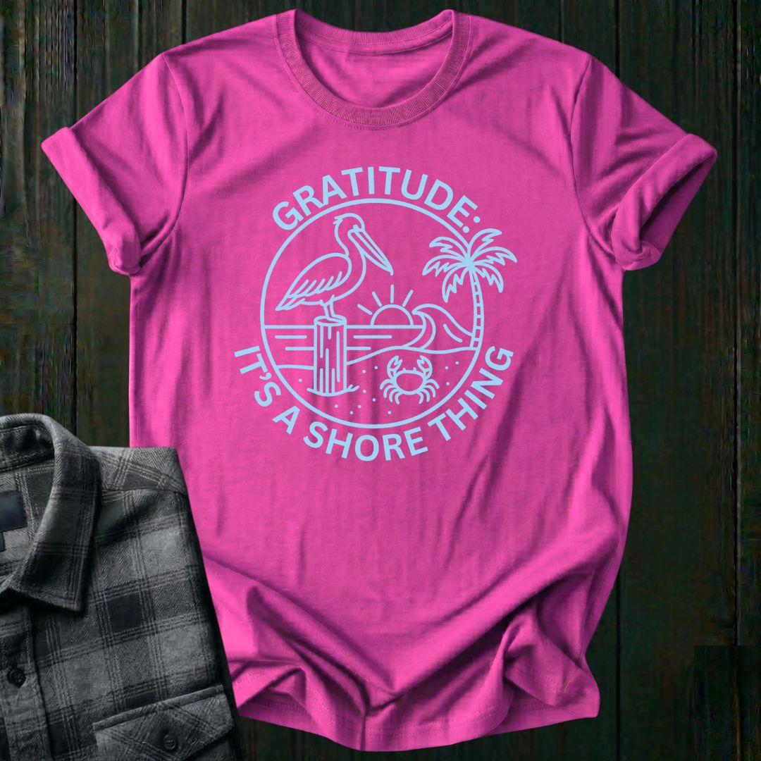 Gratitude: It's a Shore Thing, Unisex T-Shirt