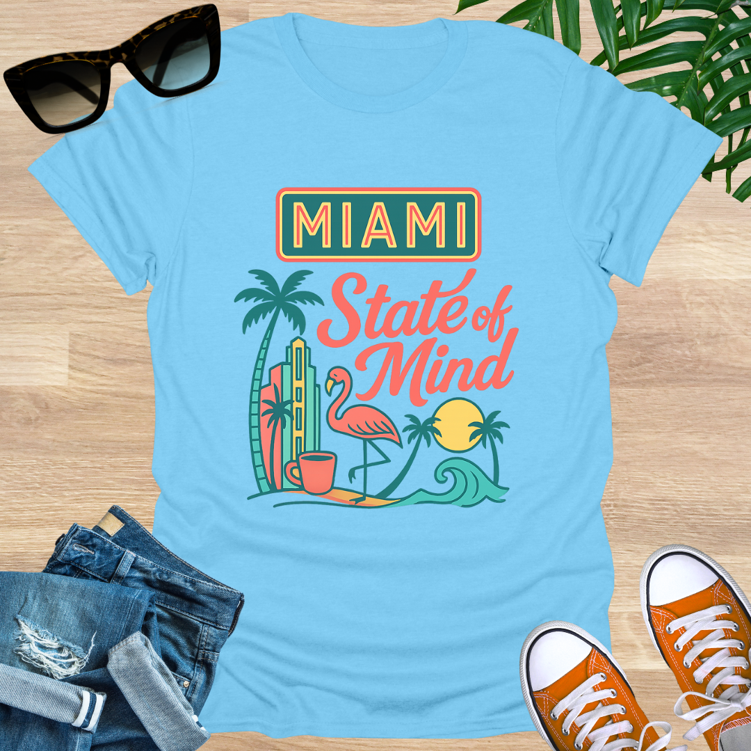 Miami State of Mind, Unisex T-Shirt