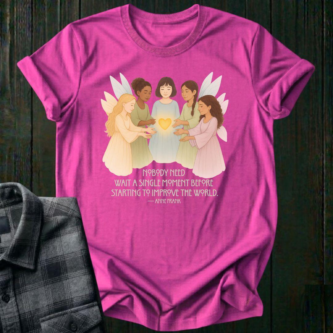 Start Now, Change the World, Fairy Unisex T-Shirt