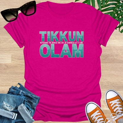 Tikkun Olam, Repair the World, Unisex T-Shirt