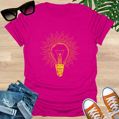 Shine Your Light, Unisex T-Shirt