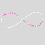 Infinity Sticker | Abundance Love Health Wealth | Manifestation sticker