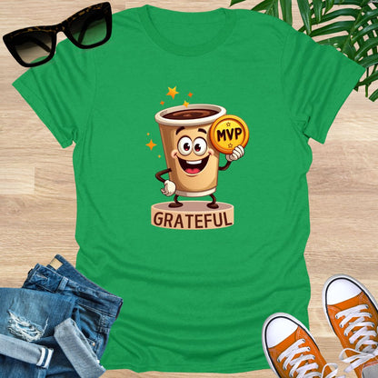 Coffee the Real MVP, Unisex T-Shirt