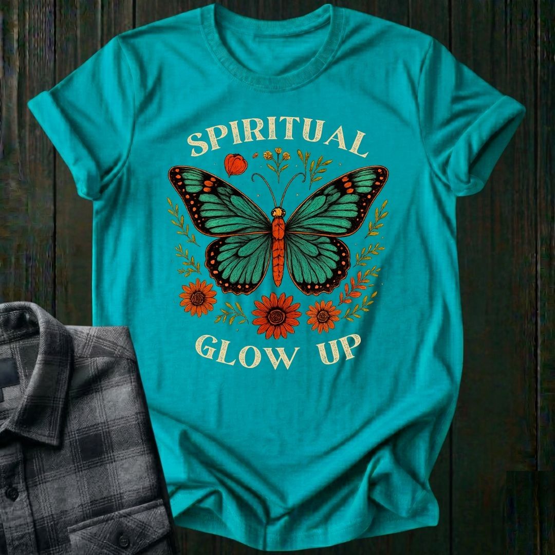 Spiritual Glow Up (Butterfly) Unisex T-Shirt