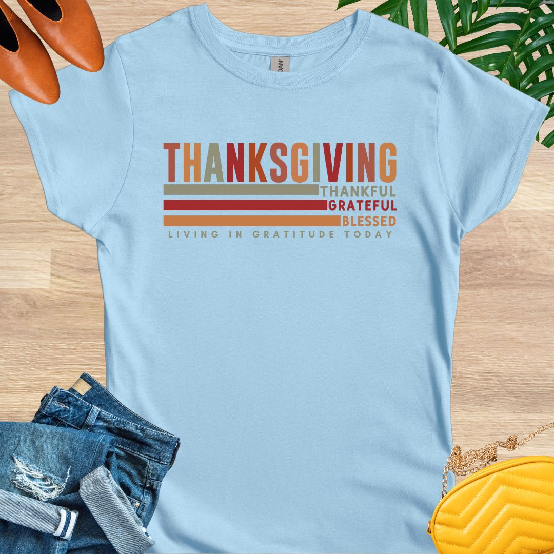 Thanksgiving Flag T-Shirt