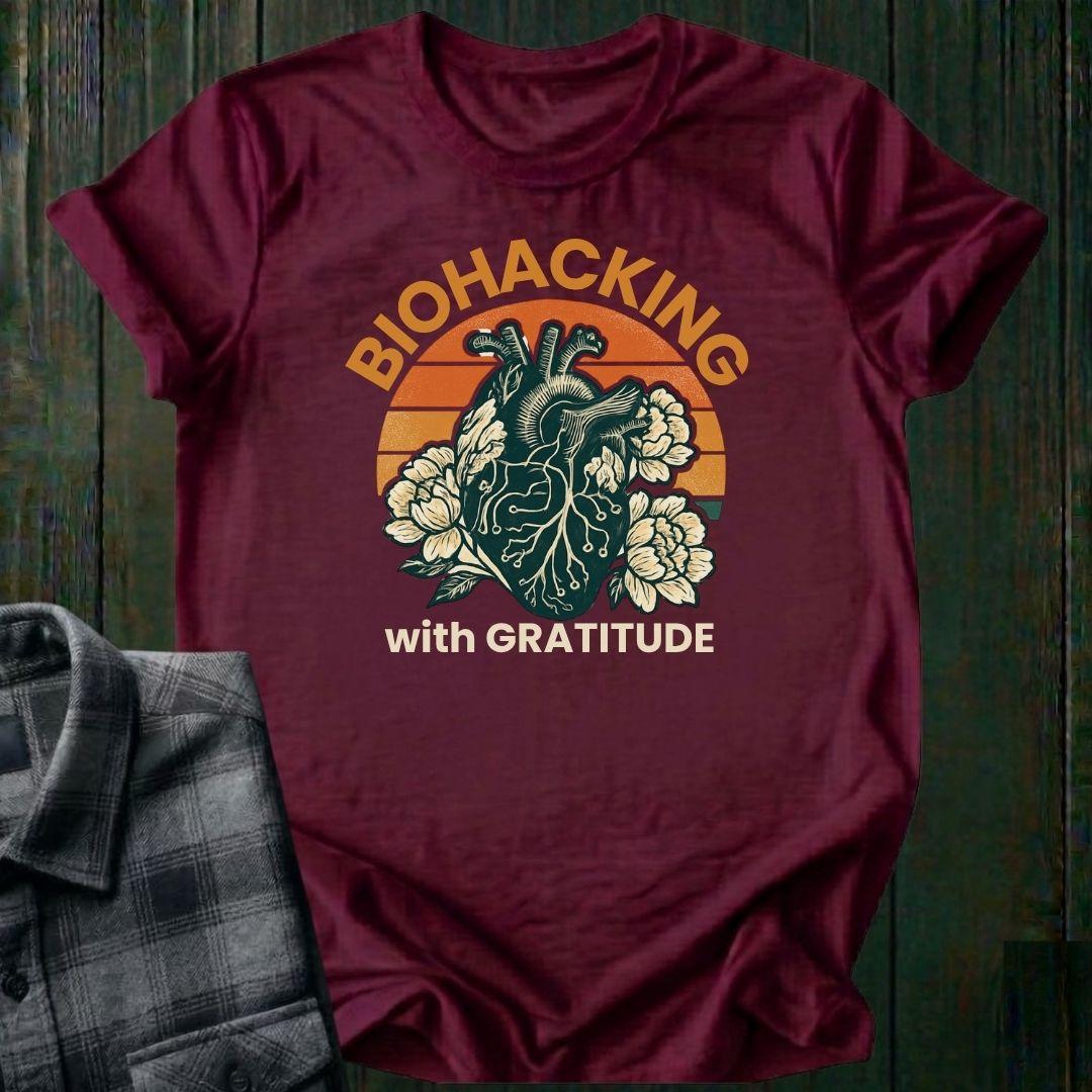 BioHacking with Gratitude, Unisex T-Shirt