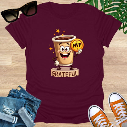 Coffee the Real MVP, Unisex T-Shirt