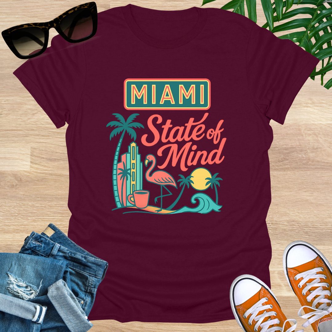Miami State of Mind, Unisex T-Shirt