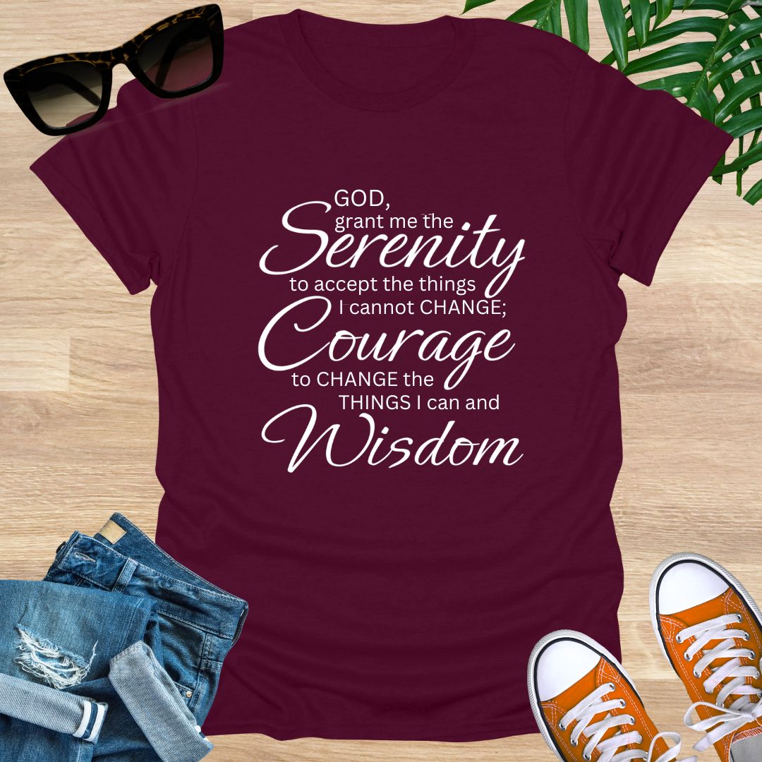Serenity Prayer, Unisex T-Shirt