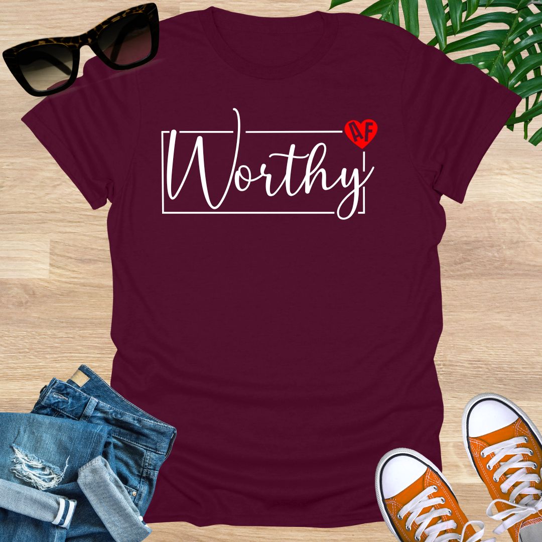 Worth AF, Unisex T-Shirt