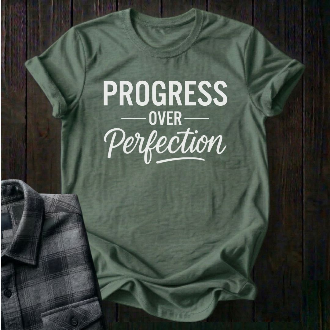 Progress Over Perfection Unisex T-Shirt