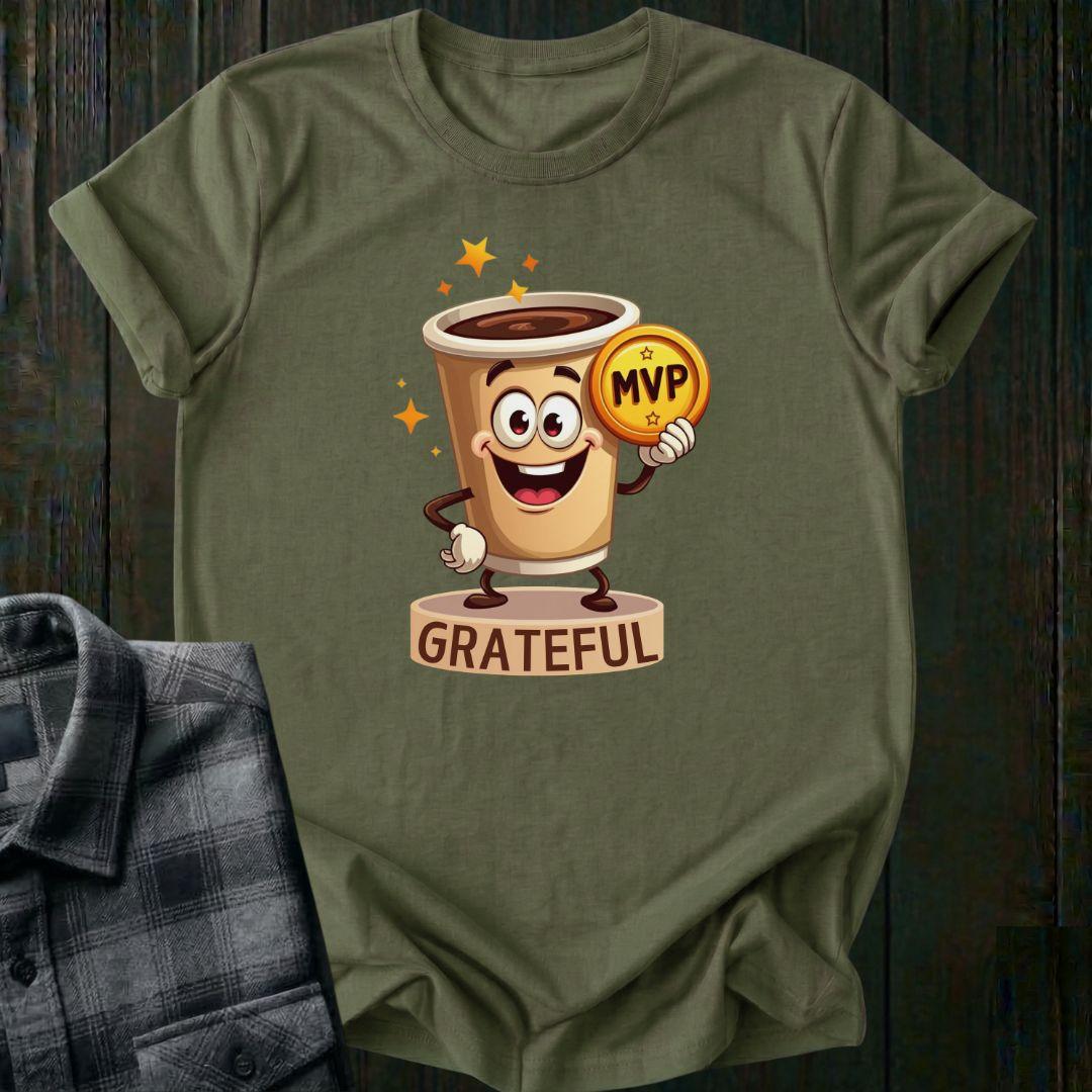 Coffee the Real MVP, Unisex T-Shirt