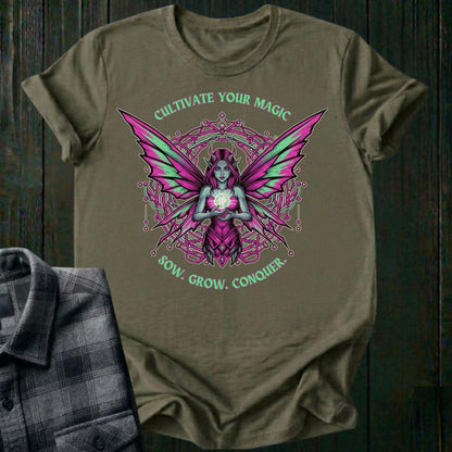 Cultivate Your Magic – Sow. Grow. Conquer. Unisex T-Shirt