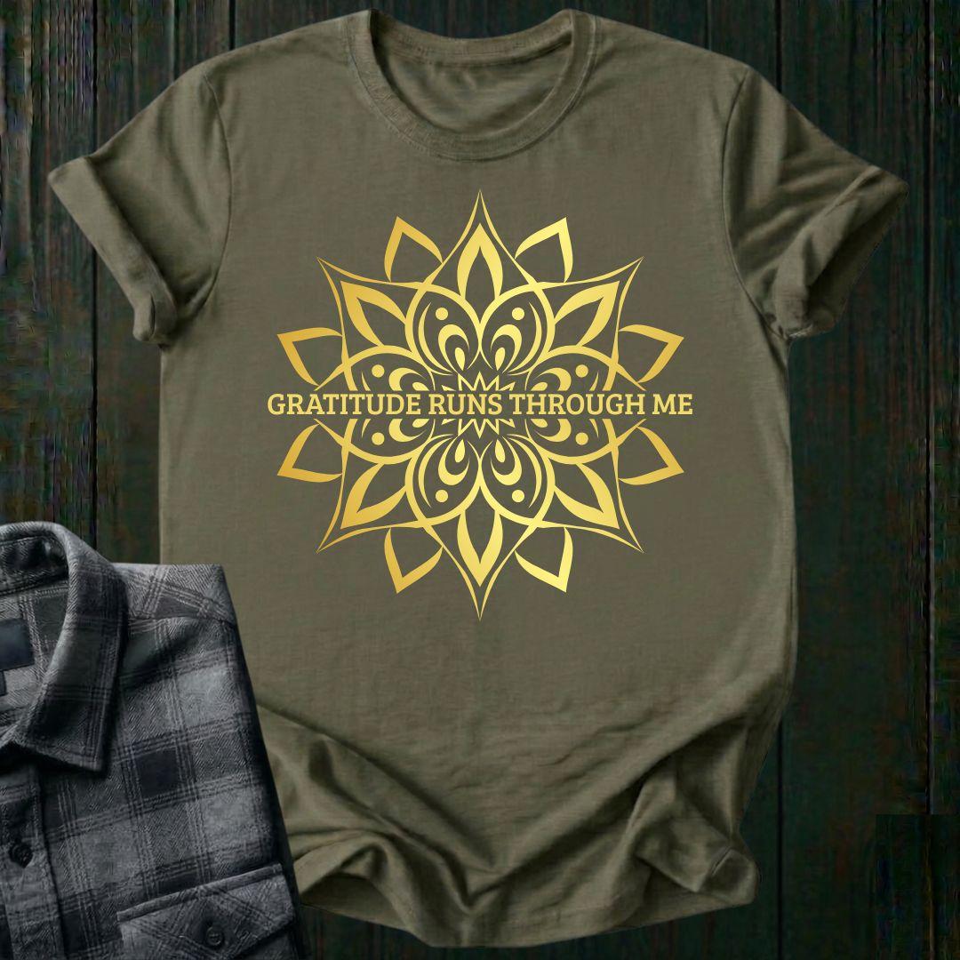 Gratitude Runs Through Me Unisex T-Shirt