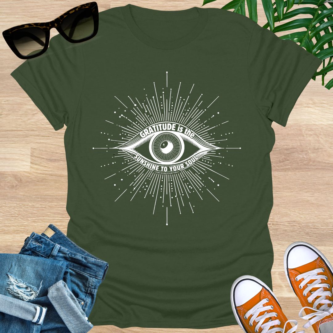 Gratitude is the Sunshine to Your Soul  Unisex T-Shirt