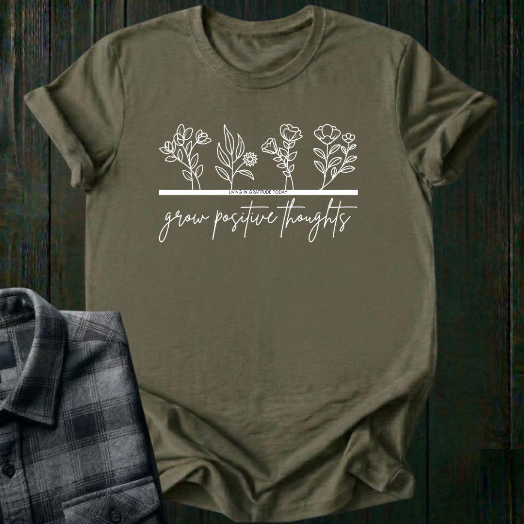 Grow Positive Thoughts Unisex T-Shirt