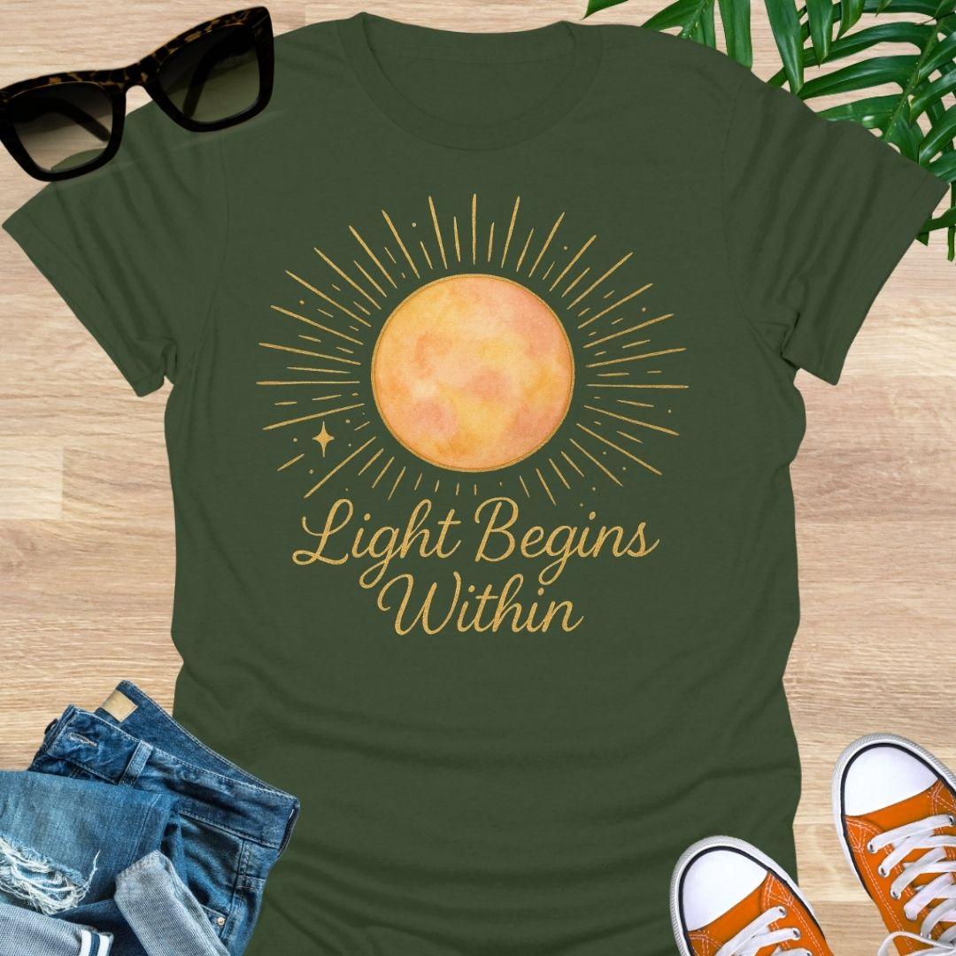 Light Begins Within Unisex T-Shirt