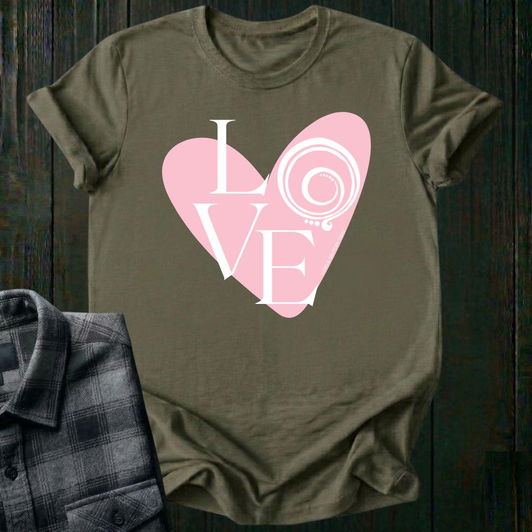 Love, Heart, Gratitude Unisex T-Shirt