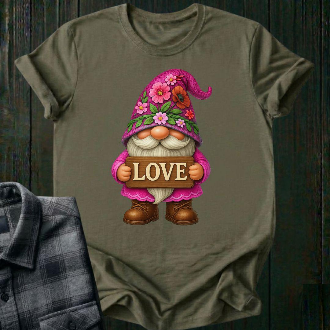 Love Gnome, Unisex Tee