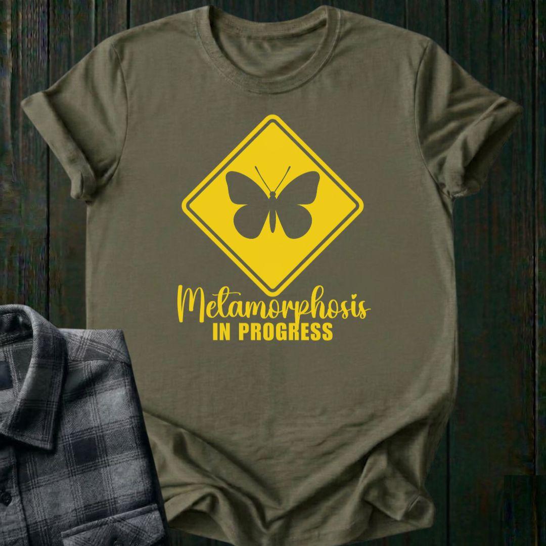 Metamorphosis in Progress Butterfly, Unisex Tee