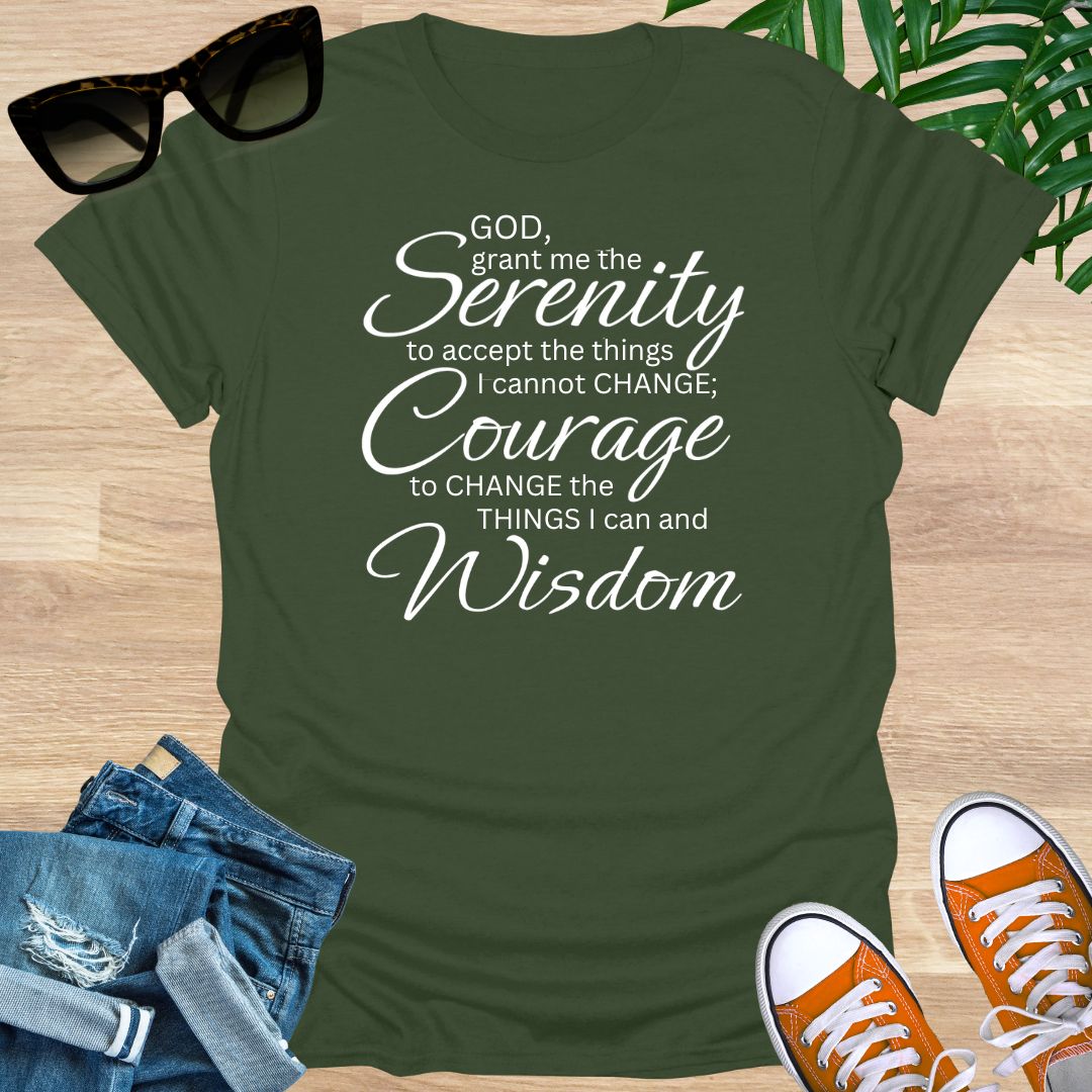 Serenity Prayer, Unisex T-Shirt