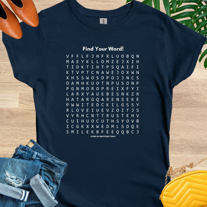 Inspirational Word Search T-Shirt