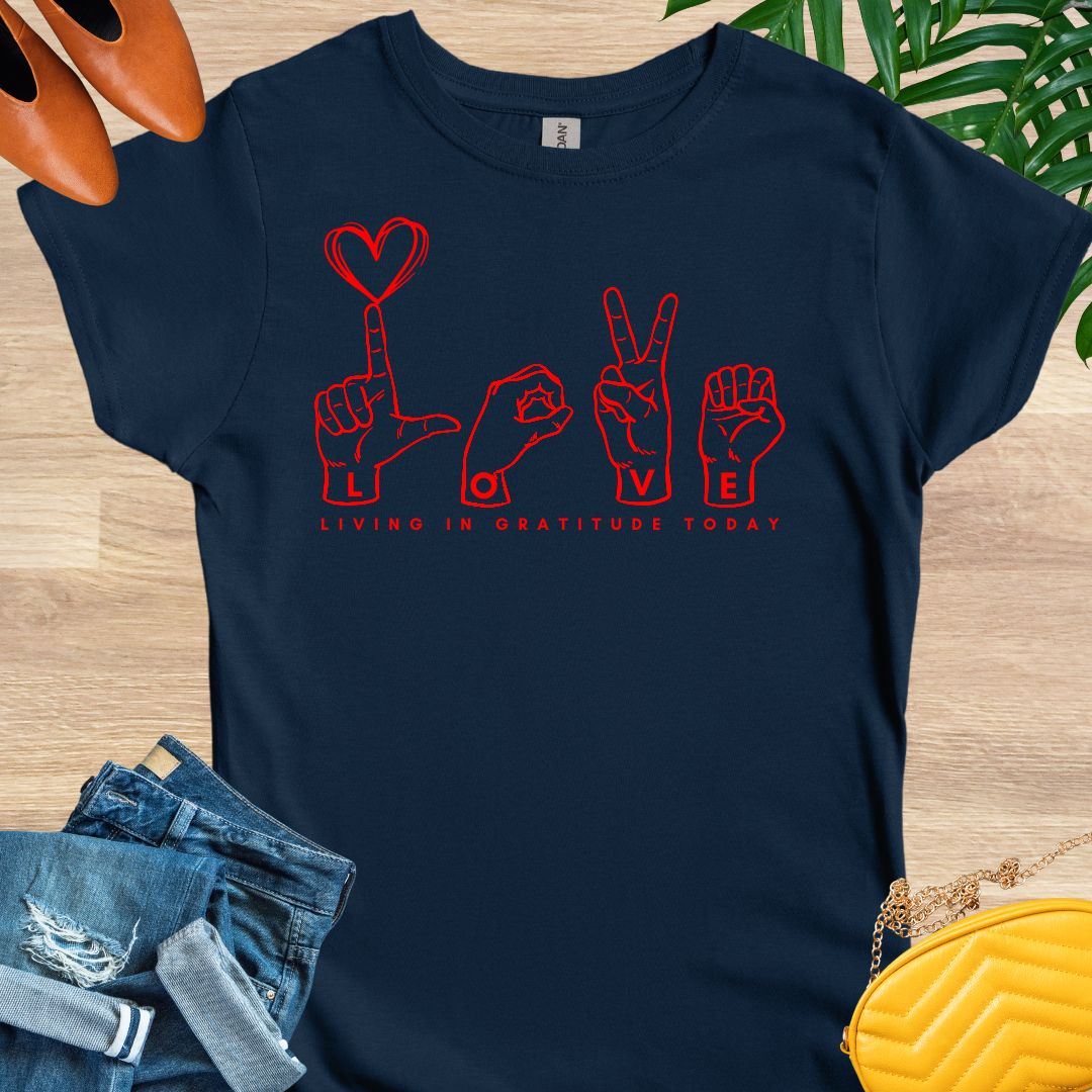 Love - Sign Language T-Shirt