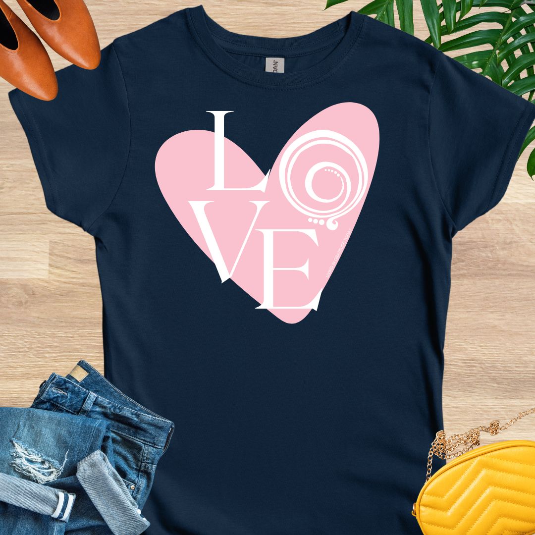 Love, Heart T-shirt