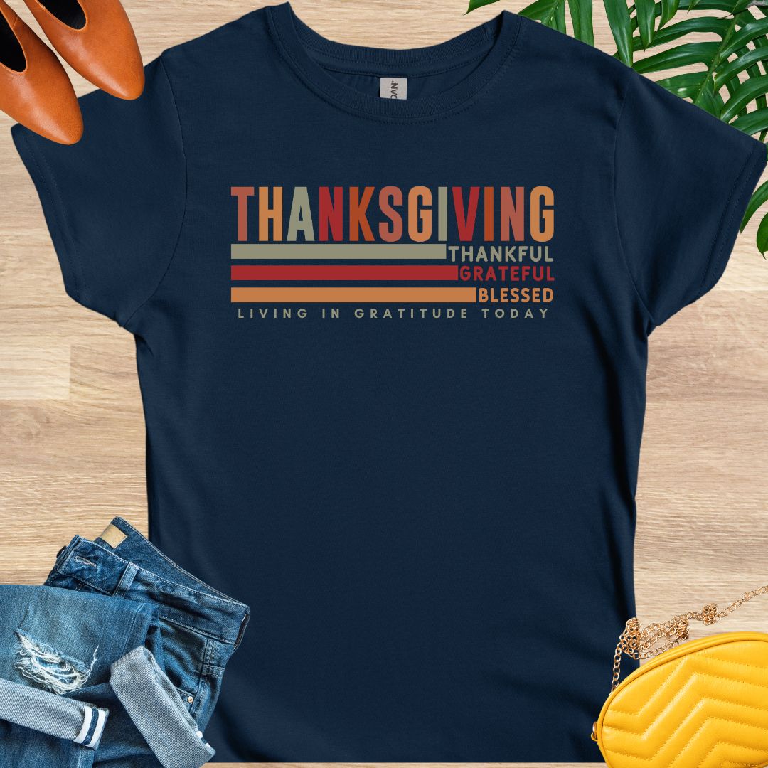 Thanksgiving Flag T-Shirt