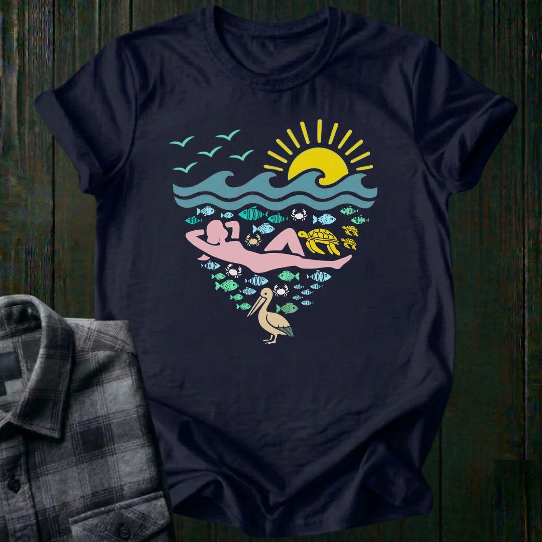 Basking in Sunshine, Unisex T-Shirt