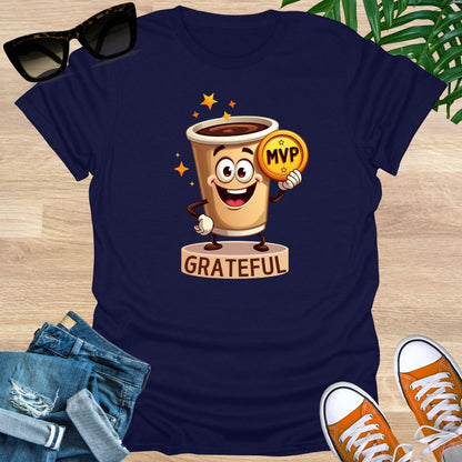 Coffee the Real MVP, Unisex T-Shirt