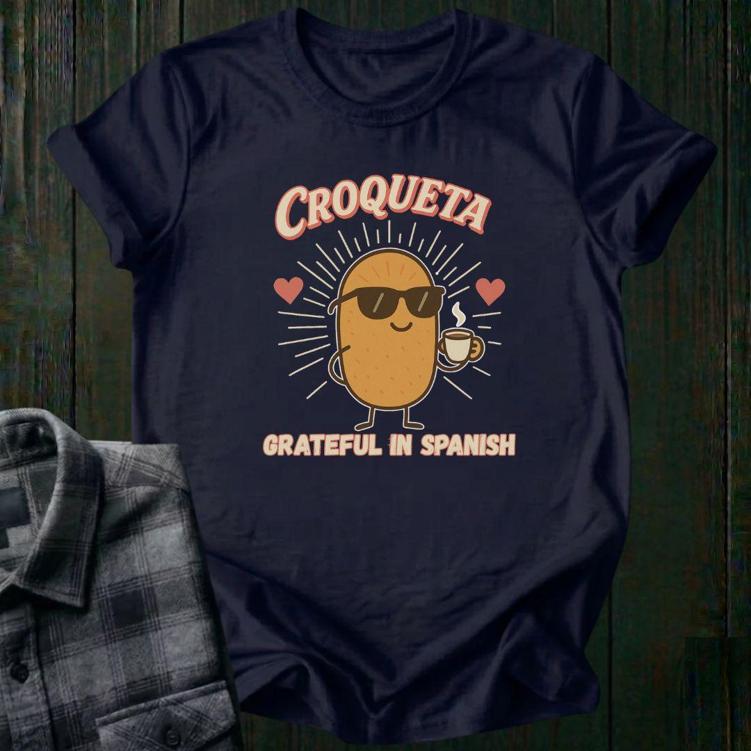 Croqueta & Gratitude, Unisex T-Shirt