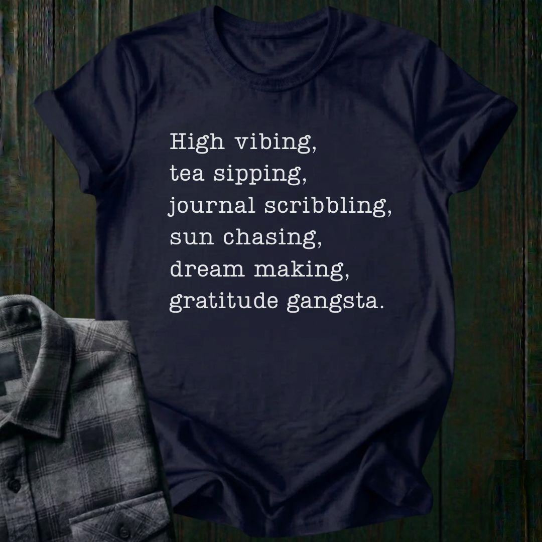 Gratitude Gangsta™ Vibes, Unisex T-Shirt