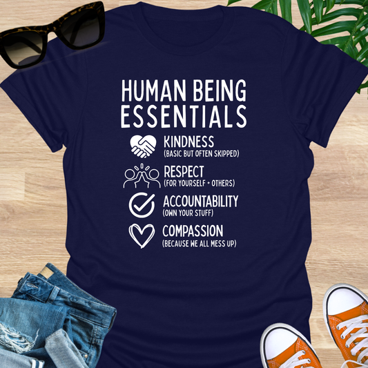 Human Being Essentials, Unisex T-Shirt