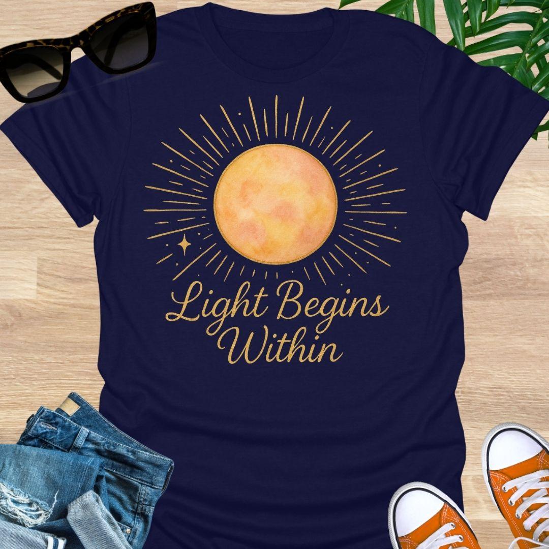 Light Begins Within Unisex T-Shirt