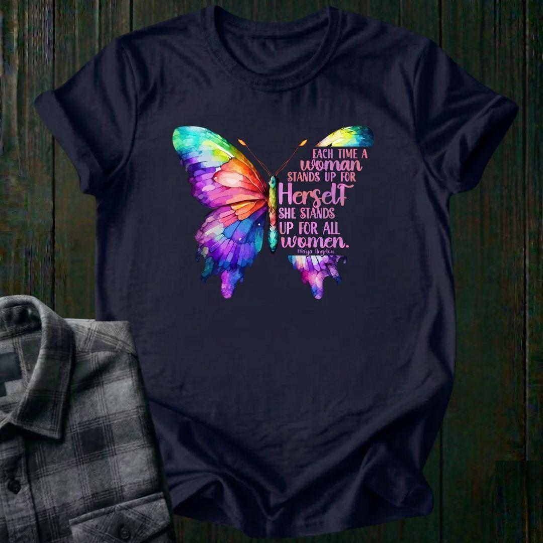 Stand Up For All Women, Butterfly, Unisex T-Shirt