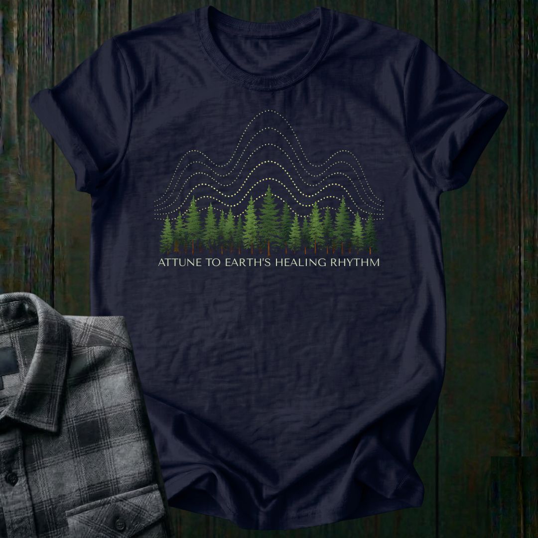 Attune to the Earth's Healing Rhythm Unisex T-Shirt