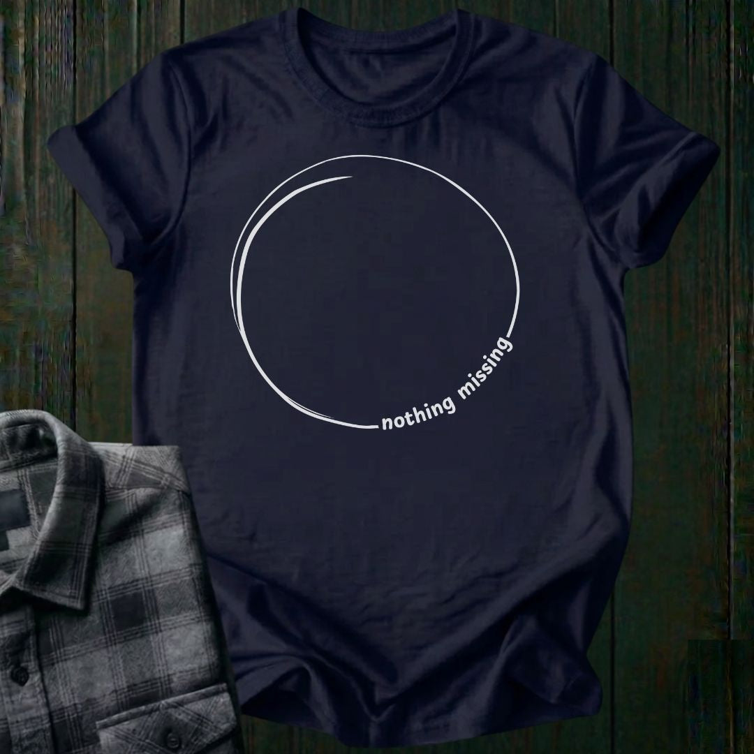 Nothing Missing Line Art Unisex T-Shirt