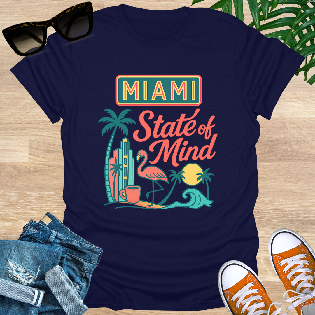Miami State of Mind, Unisex T-Shirt