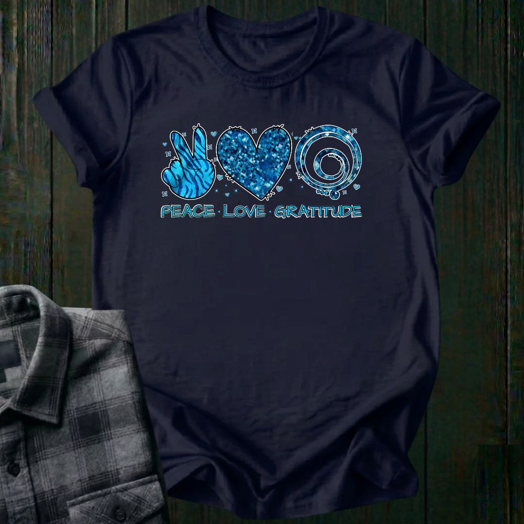 Peace • Love • Gratitude Unisex T-Shirt