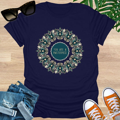 You Are a Masterpiece, Mandala, Unisex T-Shirt