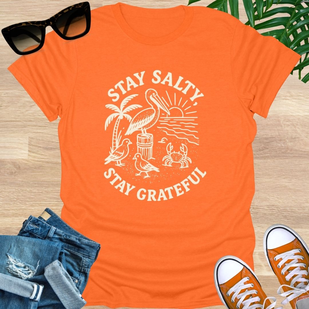 Stay Salty, Stay GRATEFUL, Unisex T-Shirt
