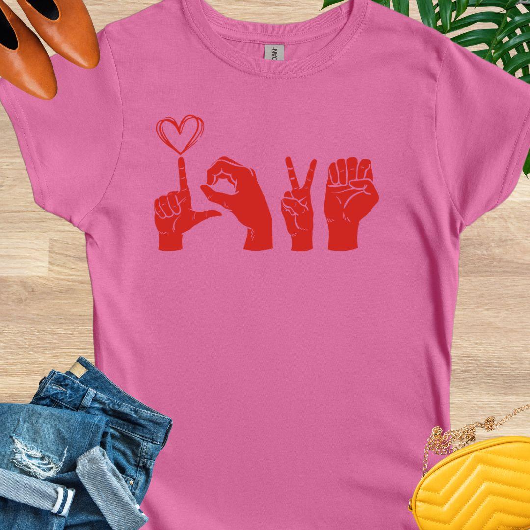 Love - Sign Language T-Shirt