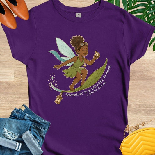 Adventure Is Worthwhile, Amelia Earhart, T-Shirt