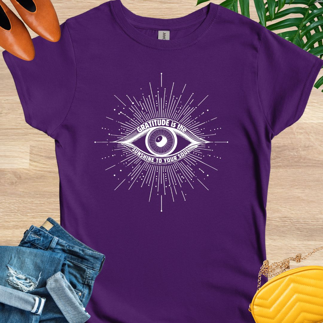 Gratitude is the Sunshine for Your Soul T-Shirt