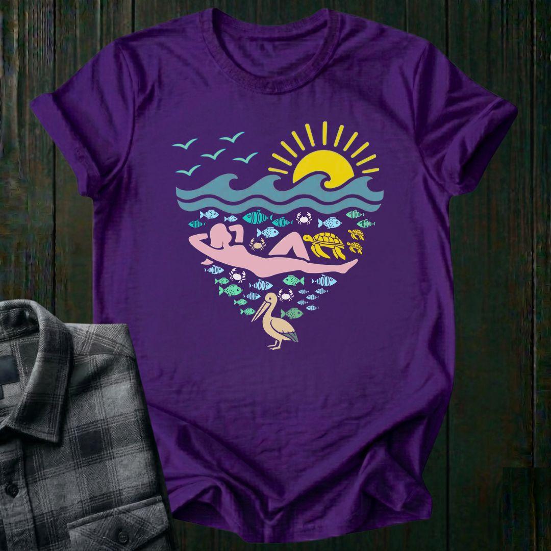 Basking in Sunshine, Unisex T-Shirt