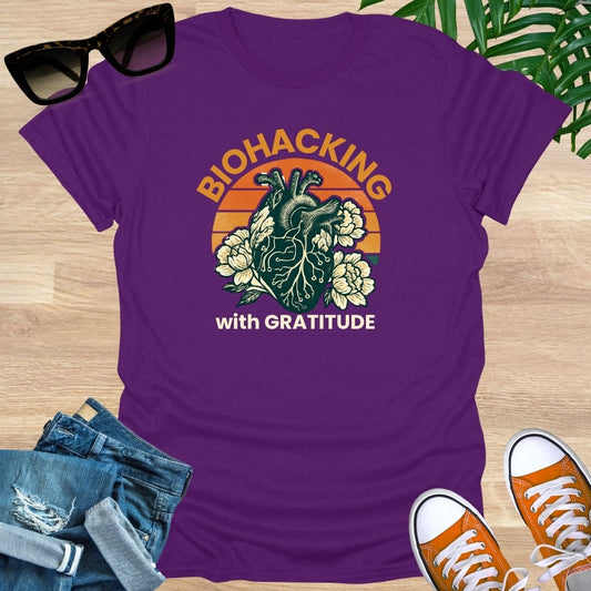 BioHacking with Gratitude, Unisex T-Shirt