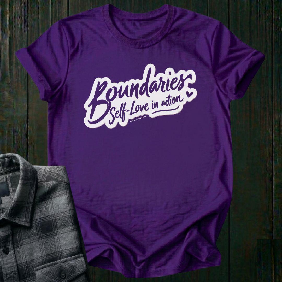 Boundaries, Self-Love in Action, Unisex T-Shirt
