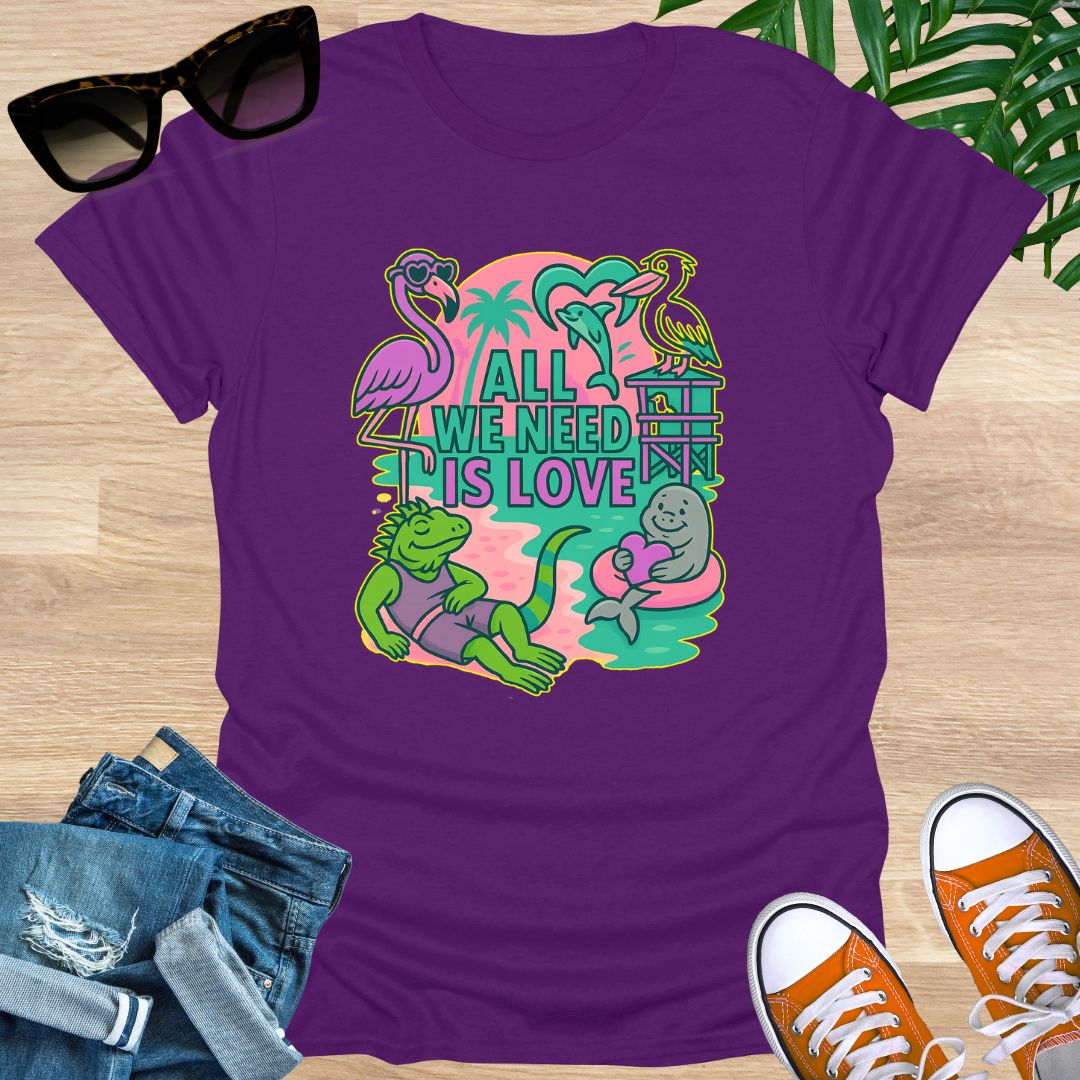 All We Need Is Love – Coastal Crew Edition, Unisex T-Shirt