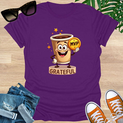 Coffee the Real MVP, Unisex T-Shirt